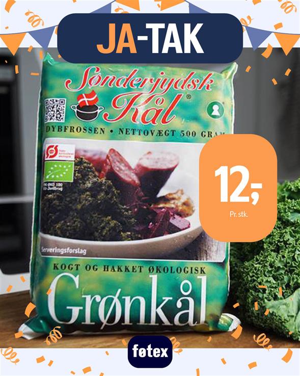 SØNDERJYDSK GRØNKÅL 500G.