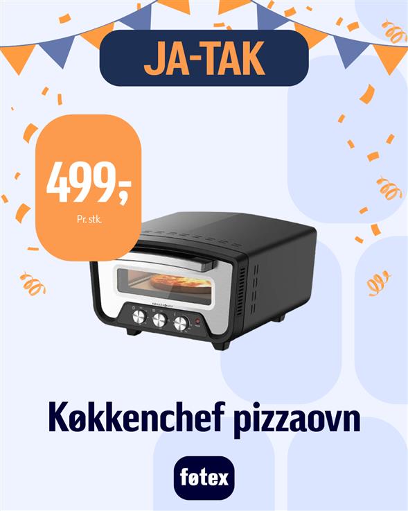 KØKKENCHEF PIZZAOVN 30 CM