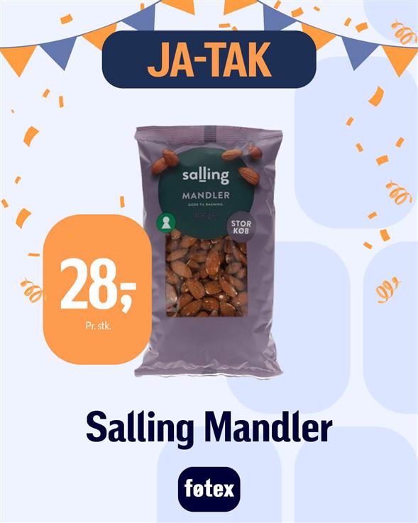 SALLING MANDLER STORKØB 400g