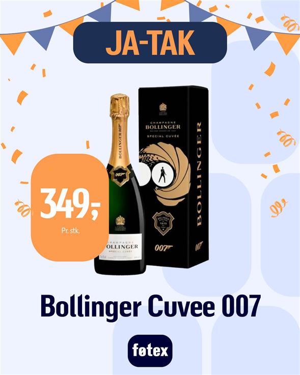BOLLINGER CUVEE 007 LIMITED EDITION