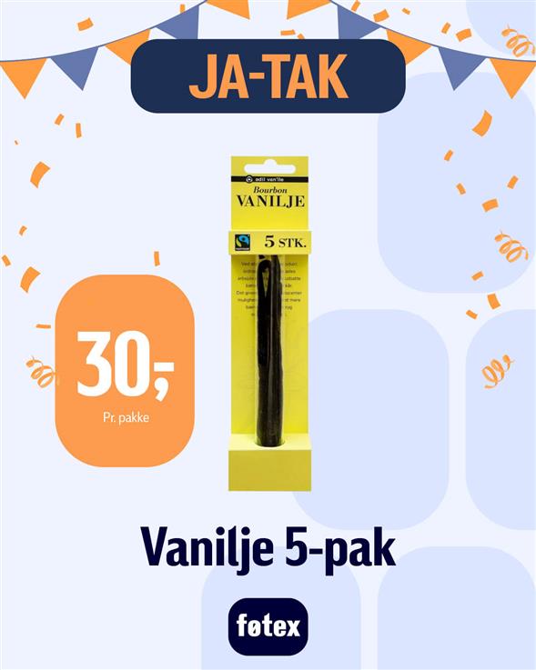 ADIL VANILJE BOURBON VANILJE 5-PAK