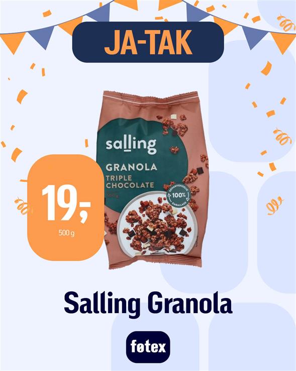 SALLING GRANOLA TRIPLE CHOCOLATE