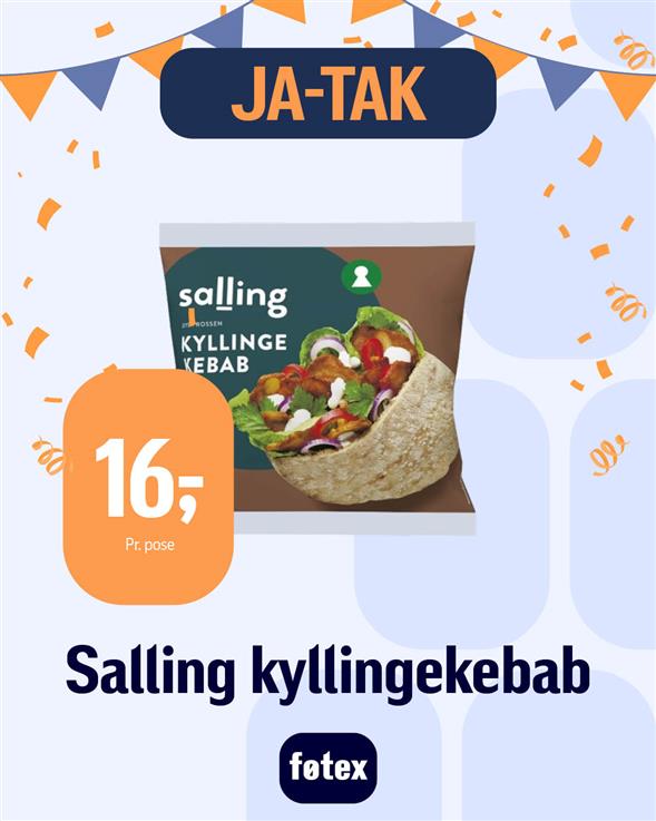 KYLLINGEKEBAB 300G.