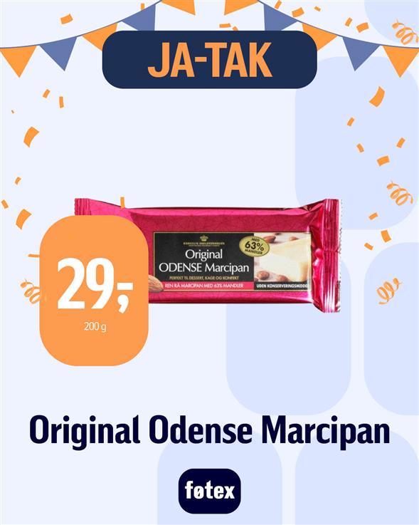 ODENSE ORIGINAL MARCIPAN 200G