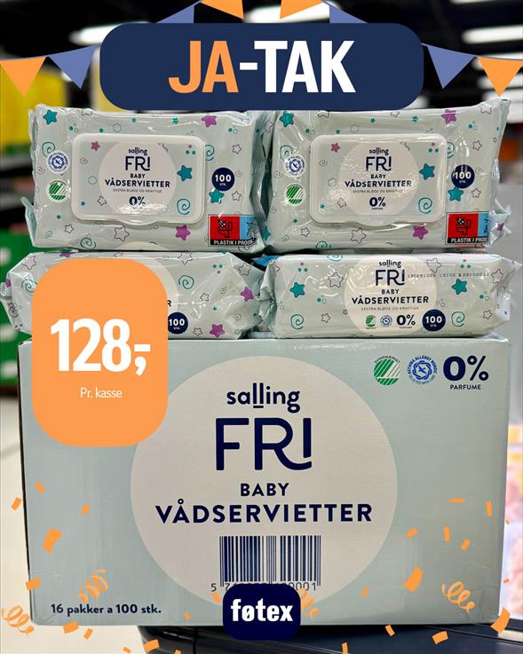 Salling Fri vådservietter