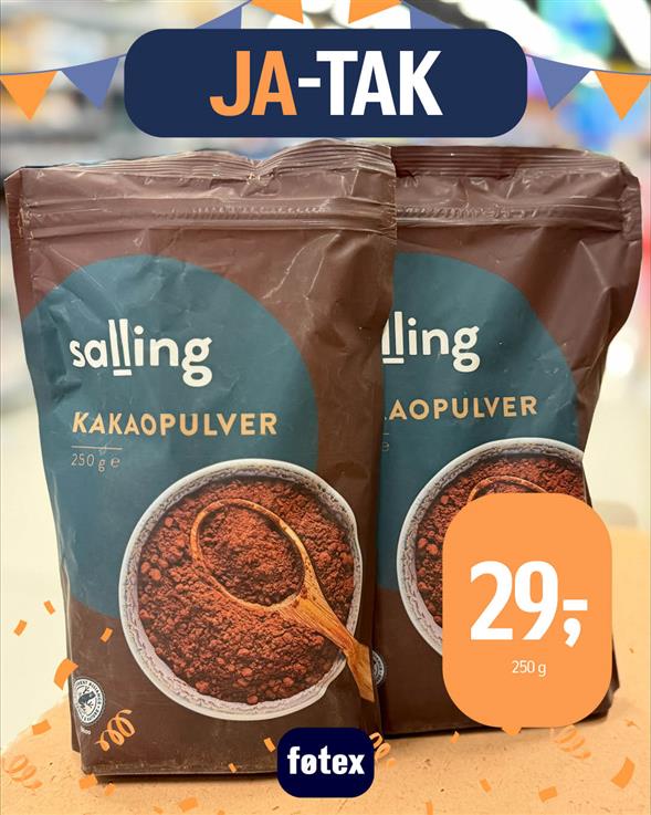 SALLING KAKAOPULVER 250G.