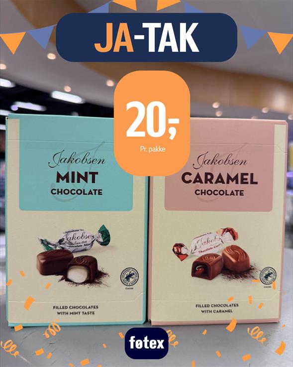 JAKOBSEN CHOKOLADE MINT EL. CARAMEL