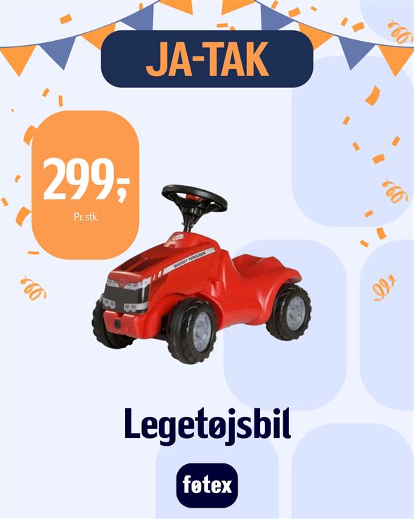 ROLLY TOYS MINITRAC MASSEY FERGUSON RØD