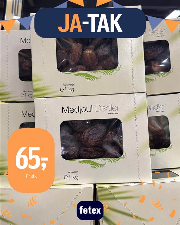 MEDJOOL DADLER 1 KG.